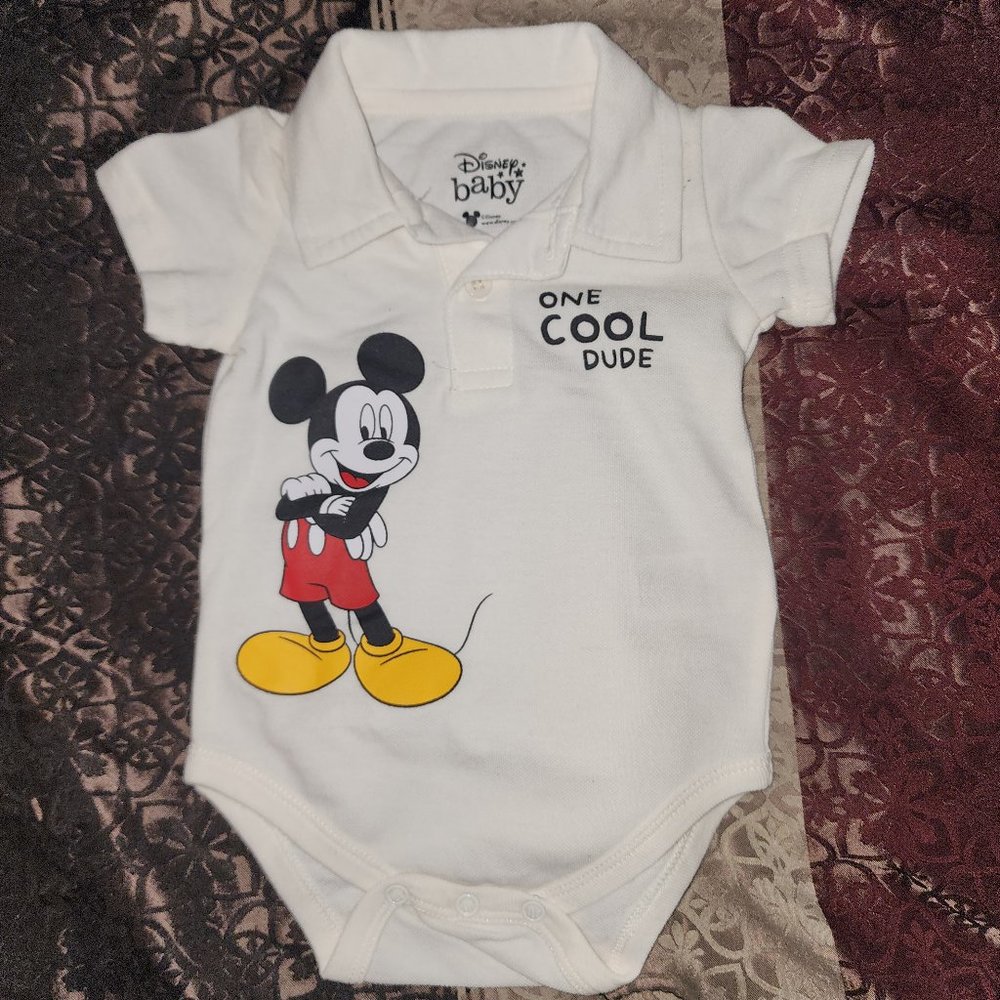 Mickey mouse onesie